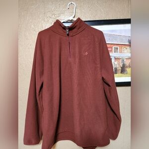 The North Face Men's Rust Zip-Up Sweater